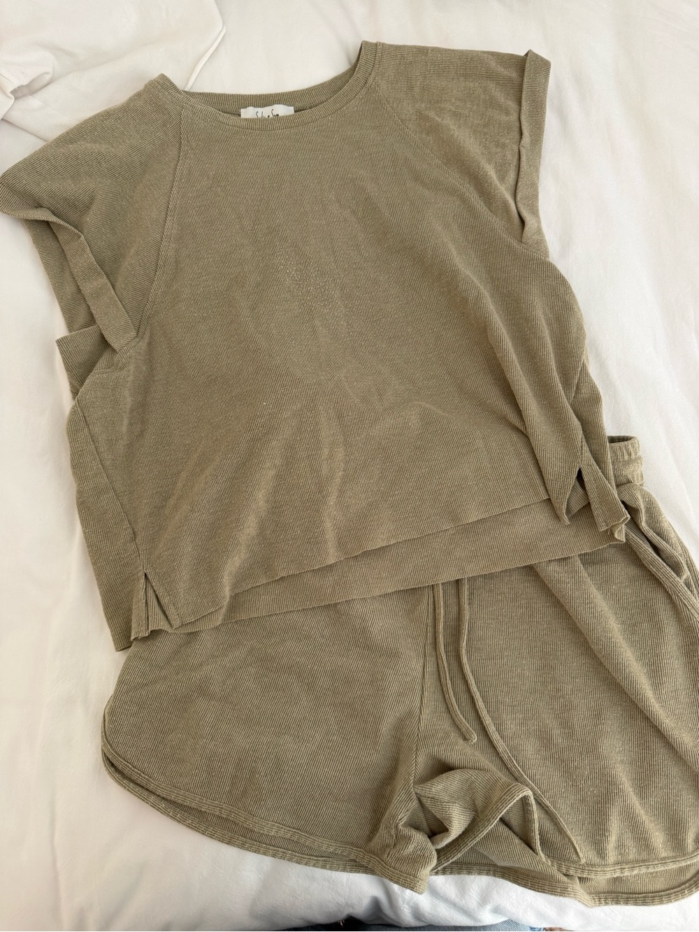 Matching short & top set
